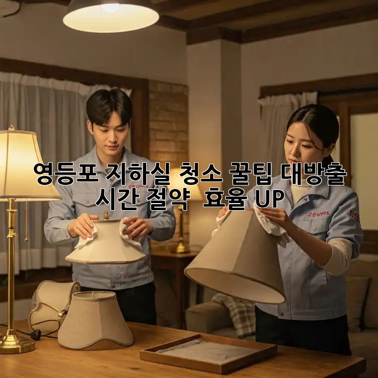 영등포 지하실 청소🧹 꿀팁 대방출! ✨ 시간 절약 & 효율 UP!