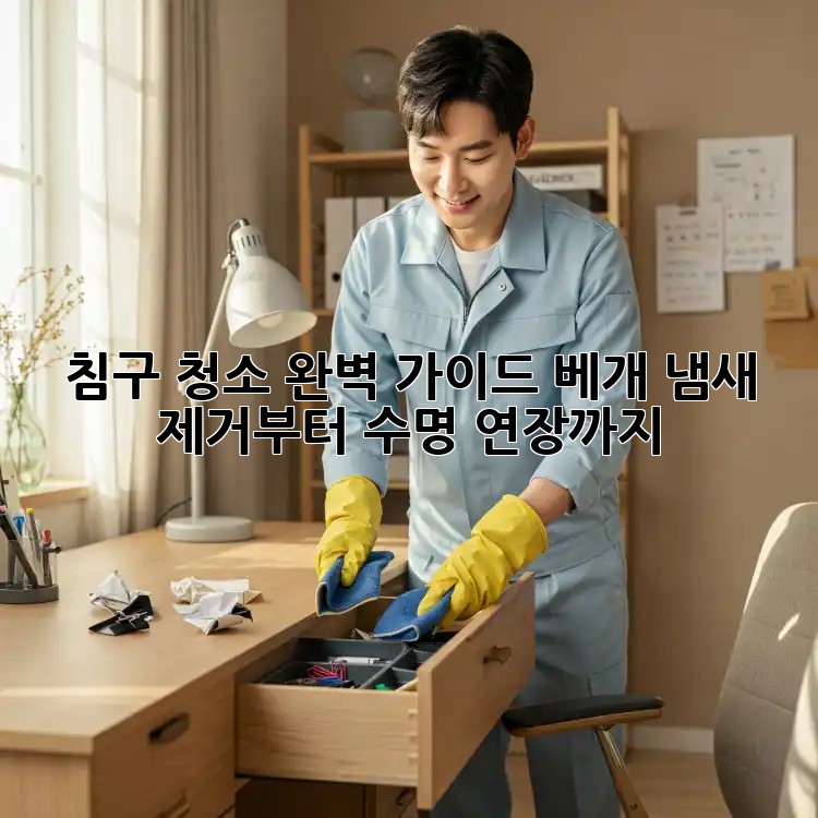 침구 청소 완벽 가이드: 베개 냄새 제거부터 수명 연장까지!