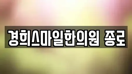 경희스마일한의원 종로