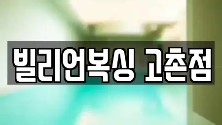 빌리언복싱 고촌점