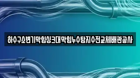 하수구소변기막힘싱크대막힘누수탐지수전교체배관공사