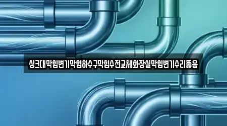 싱크대막힘변기막힘하수구막힘수전교체화장실막힘변기수리뚫음