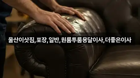 울산이삿짐,포장,일반,원룸투룸용달이사,더좋은이사