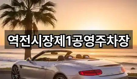 역전시장제1공영주차장