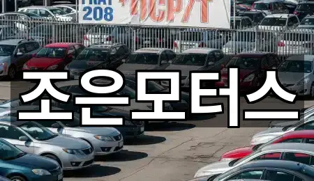 인천 운서동 중고차 5곳 — 지도/주소