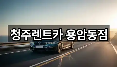 청주렌트카 용암동점