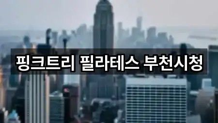 핑크트리 필라테스 부천시청