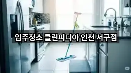 입주청소 클린피디아 인천 서구점