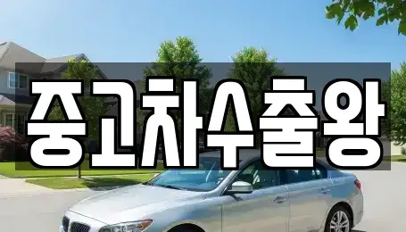 경기 광명시 일직동 중고차 전문 중고차수출왕