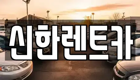 경남 창원시 마산합포구 두월동1가 렌트카 전문 신한렌트카