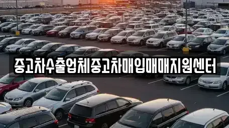 경북 경산시 중산동 중고차 전문 중고차수출업체중고차매입매매지원센터