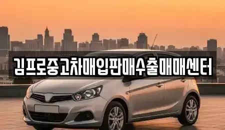 경북 경산시 중산동 중고차매입 전문 김프로중고차매입판매수출매매센터