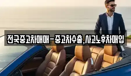 부산 강서구 성북동 중고차매입 전문 전국중고차매매-중고차수출,사고노후차매입