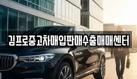 인천 중구 송학동2가 중고차매입 전문 김프로중고차매입판매수출매매센터
